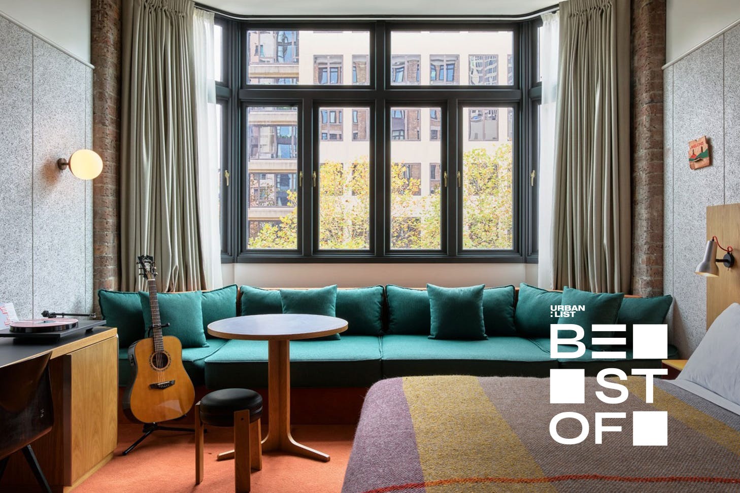 A suite at Ace Hotel Sydney, one of the best boutique hotels in Sydney